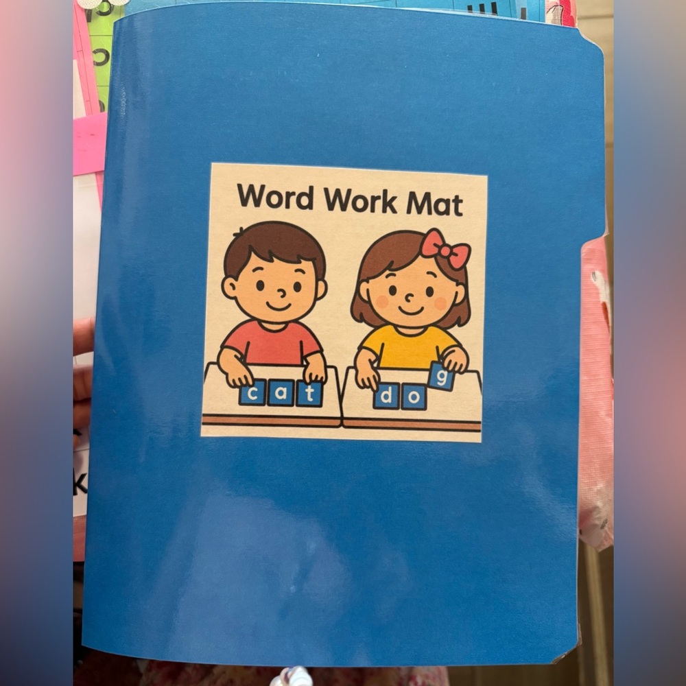 Word Building Phonics Mat
